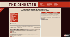 Desktop Screenshot of order.theoinkster.com